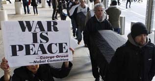 NYC: Activists to protest against Obama peace prize